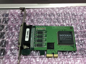 MOXA PCIe シリアル通信カード RS-232 CP-104EL-A-DB25M 高機能 4ポート RS-232