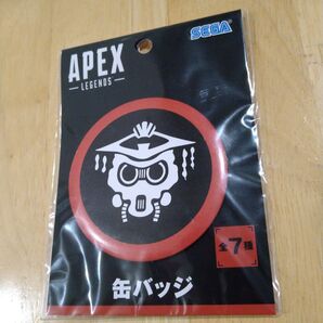 APEX LEGENDS 缶バッジ ブラッドハウンド 未開封