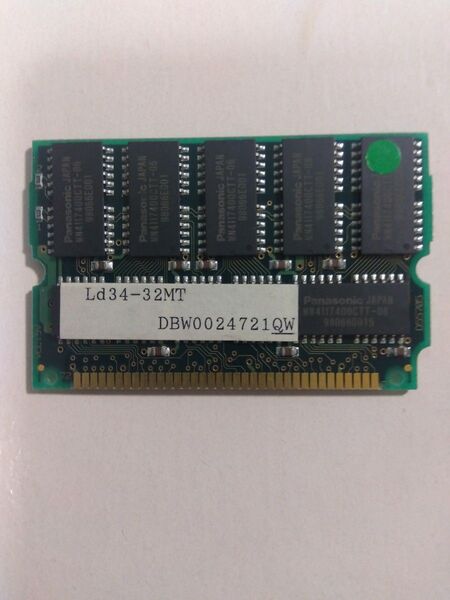 NEC PC9821lt等 Ld34-32MT 32mb 動作確認済み メモリ I-OData