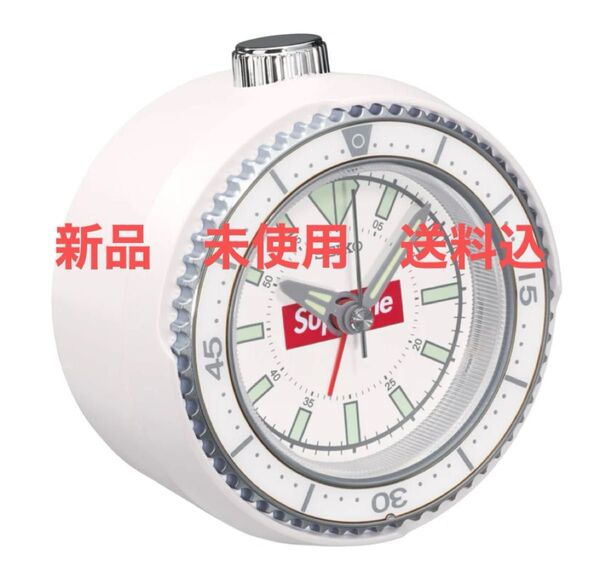 新品 未使用 送料込 Supreme x Seiko Mai Alarm Clock "White"