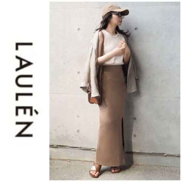 LAULEN★ U slit long skirt/ユースリットロングスカート