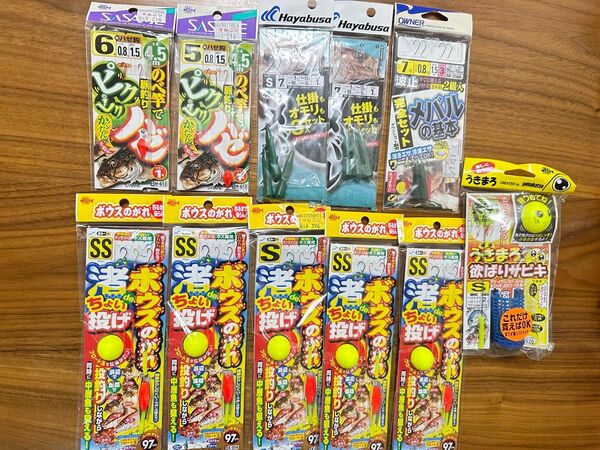 ササメ オーナー ハヤブサ ちょい投げ ハヤブサ メバル サビキ 仕掛け セット