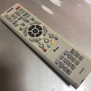 冒険価格！TOSHIBA 東芝 SE-R0101 VHS DVD用 リモコン 動作品。