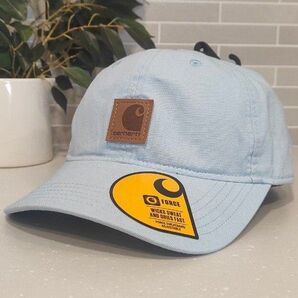 【人気モデル】カーハート Carhartt ベースボールキャップ ライトブルー 海外限定 日本未発売 帽子 Carhartt