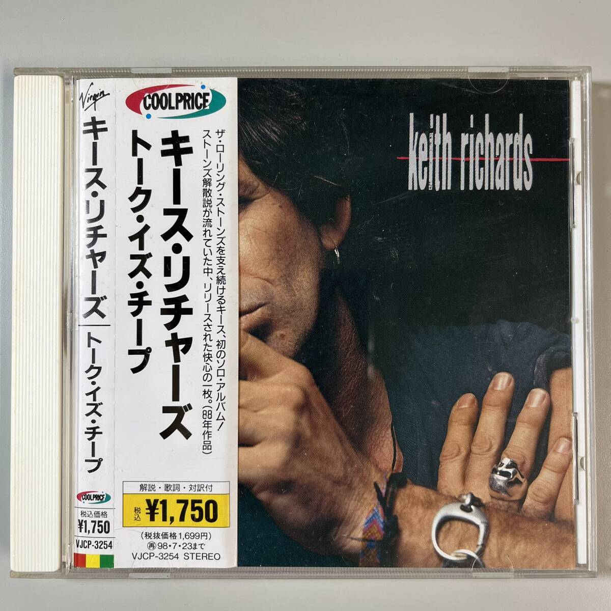Yahoo!オークション -「keith richards talk is cheap」の落札