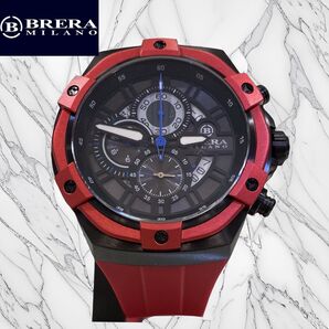 新品●BRERA MILANO● 腕時計 レッド