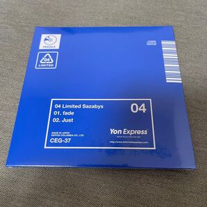 04 Limited Sazabys fade/just CD 新品未開封