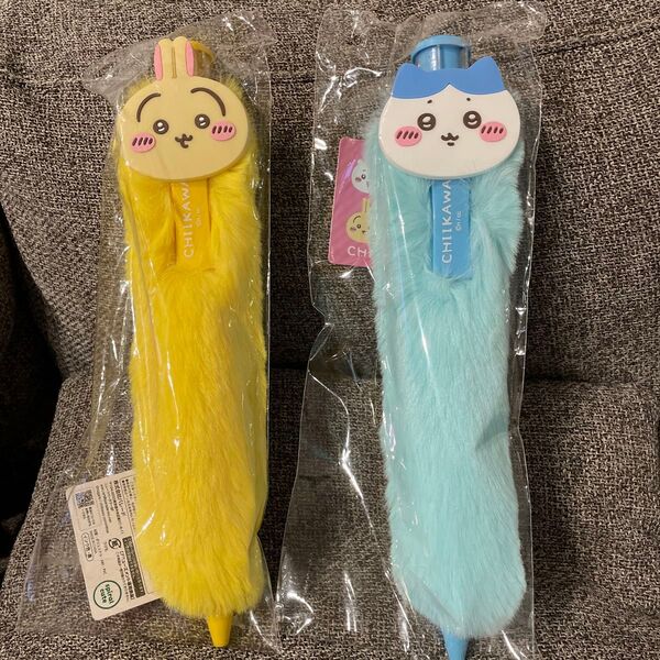 ちいかわ ふわふわBIGボールペン うさぎ ハチワレ