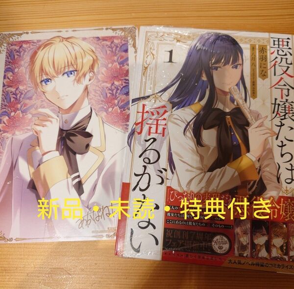 悪役令嬢たちは揺るがない1 特典付き