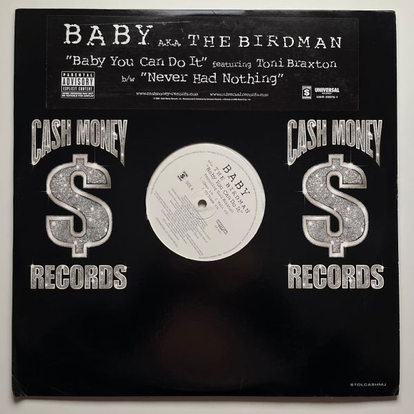 Baby A.K.A. The Birdman - Baby You Can Do It / Never Had Nothing (USオリジナル/プロモオンリー/Promo)