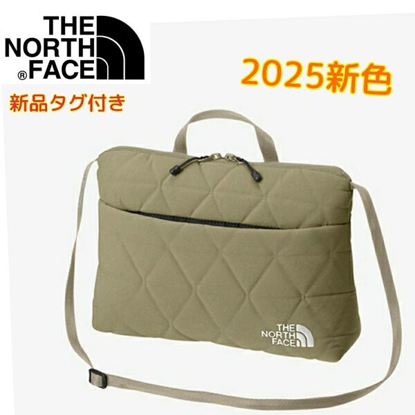 ノースフェイス ショルダーバッグ ジオフェイスポーチ カーキ THE NORTH FACE