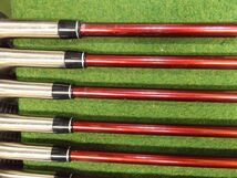 【税込】4275 RED #6-PW,AW,SW 純正カーボン M40 プロギア レッド .596077_画像6