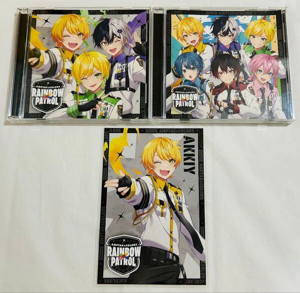 AMPTAKxCOLORS あっきぃ ポストカード CD