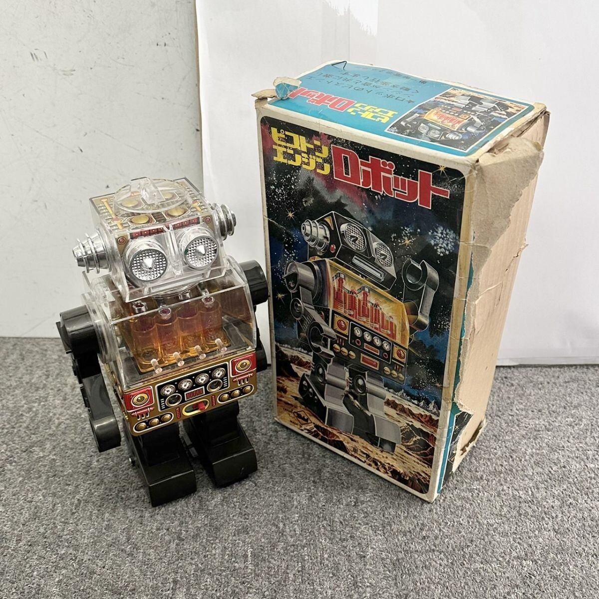 Yahoo!オークション -「ピストン」(ロボット) (ブリキ)の落札 Yahoo!オークション -「ピストン」(ロボット) (ブリキ)の落札