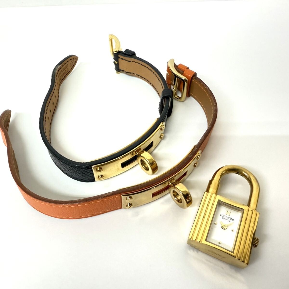 稼動品 HERMES エルメス ケリーウォッチ ○Z刻 レディース腕時計 稼動品 HERMES エルメス ケリーウォッチ ○Z刻 レディース腕時計