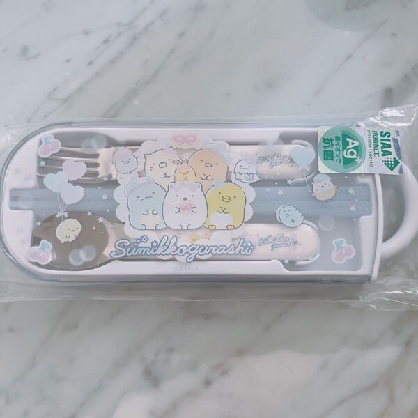 ☆すみっコぐらし お弁当用カトラリーセット トリオセット 入園準備グッズ☆新品