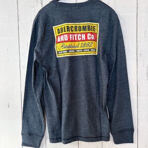 新品★超激レア アバクロンビー&フィッチ カットソー ロンティー 長袖 S 黒
