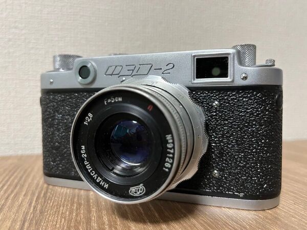 FED-2 カメラケース付き 現状品