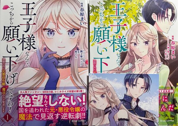 王子様なんて、こっちから願い下げですわ! ~追放された元悪役令嬢、1〜2