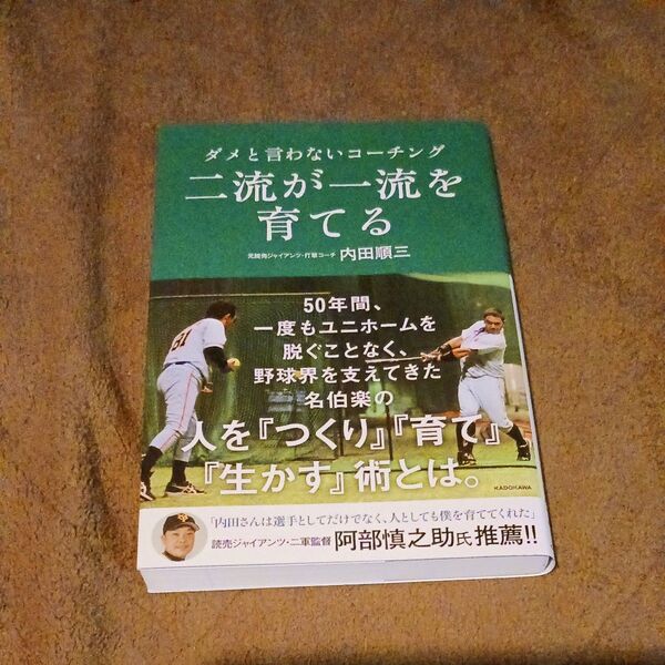 二流が一流を育てる ダメと言わないコーチング 内田順三/著