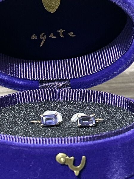 Agete K10イヤリング