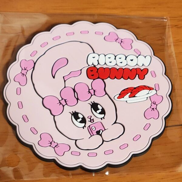 くら寿司 RIBBON BUNNY コースター