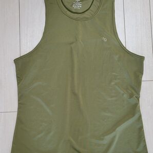 VANQUISH FITNESS タンクトップ M カーキ
