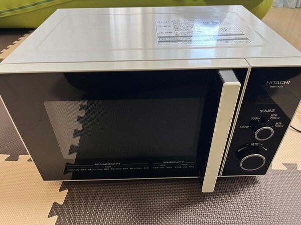 日立 HITACH 電子レンジ 2021年製造動作品