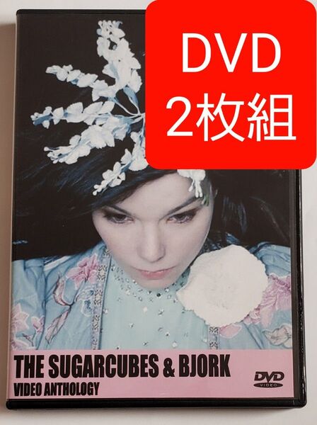 コレクターズアイテム DVD 2枚組 ザ・シュガーキューブス&ビョーク ビデオ・アンソロジー 138分