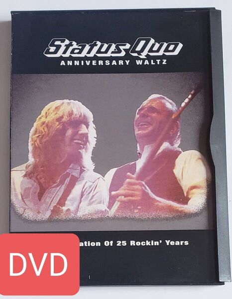 ステイタス・クォー 輸入盤 DVD 84分 アニバーサリー・ワルツ ア・セレブレーション・オブ・25・ロッキン・イヤーズ
