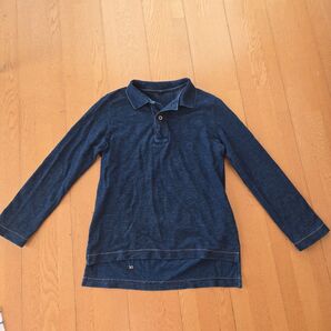 45R デニム風 ポロシャツ