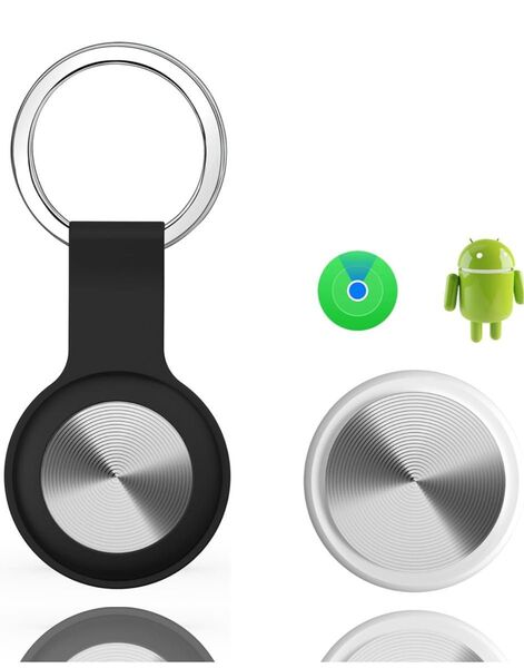 スマートダク 小型 スマートトラッカー ios&Android共通 小型GPS発信機 電池寿命約3年 財布忘れ物防止タグ