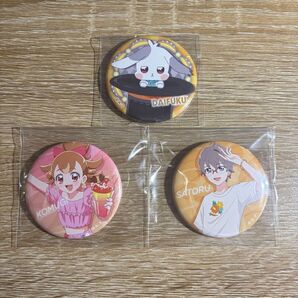わんぷり プリティストア 缶バッジ セット