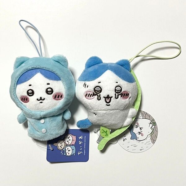 ちいかわ 穴に落ちちゃったマスコット ハチワレ 1点、指先パペット 〜パジャマパーティー〜 ハチワレ 1点
