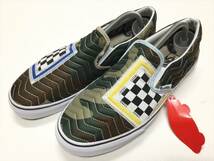 VANS CLASSIC SLIPON キルティング パッチワーク 迷彩 US7.5 (25.5cm) カモフラ アメリカ企画限定!! バンズ スリッポン_画像1