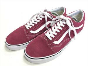 VANS OLD SKOOL ピンクエンジ系 スエード キャンバス US11.5 (29.5cm) オールドスクール アメリカ企画限定!!