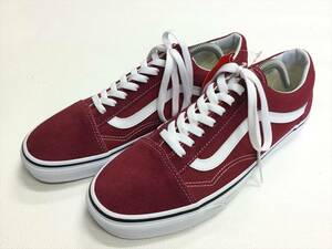 VANS OLD SKOOL エンジ系 スエード キャンバス US10 (28cm) オールドスクール アメリカ企画限定!!