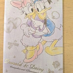 【未使用】ディズニー ドナルドダック&デイジーダック A5 ノート 罫線 カミオジャパン