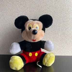 ぬいぐるみ ミッキーマウス ディズニー レトロ
