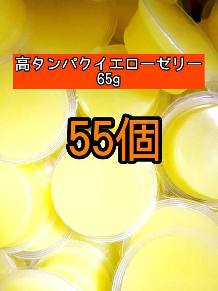 高タンパクイエローゼリー65g 55個 昆虫ゼリー プロゼリー ドルクスゼリー オオクワ カブトムシ 小動物 モモンガ ハムスター