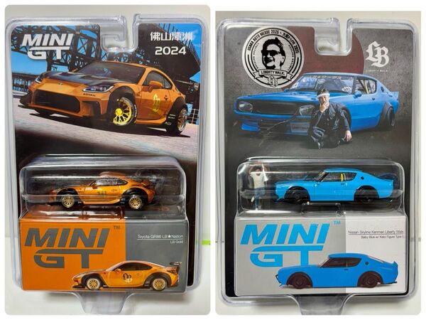 MINI GT LBWK特注 GR86& 大阪オートメッセ限定 ケンメリ