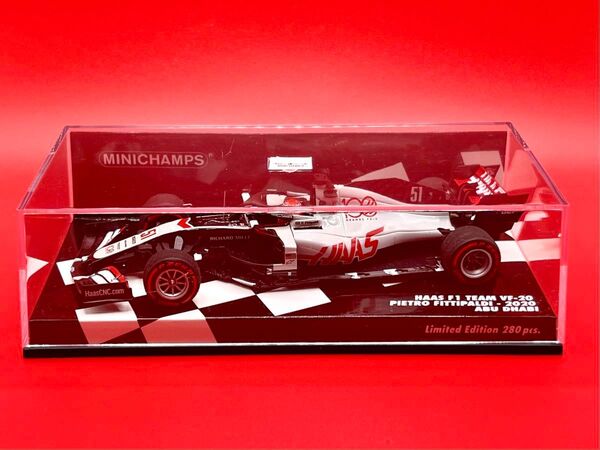 MINICHAMPS 1/43 HAAS F1 TEAM VF-20 ABU DHABI 2020 限定280