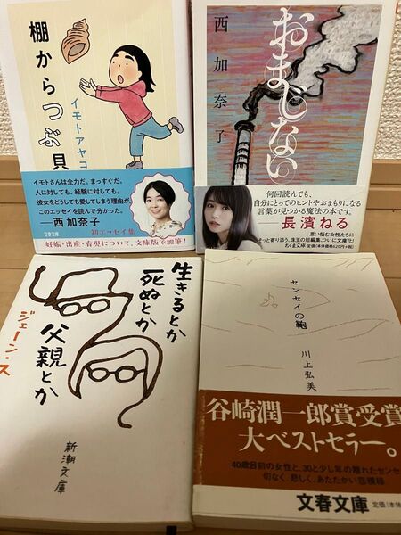文庫本 小説 4冊セット 西加奈子 川上弘美
