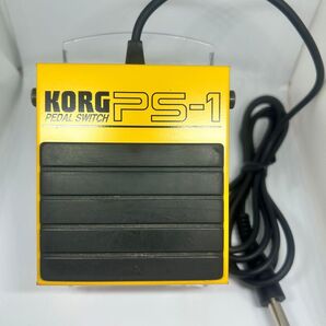 KORG PS-1 フットスイッチ イエロー系