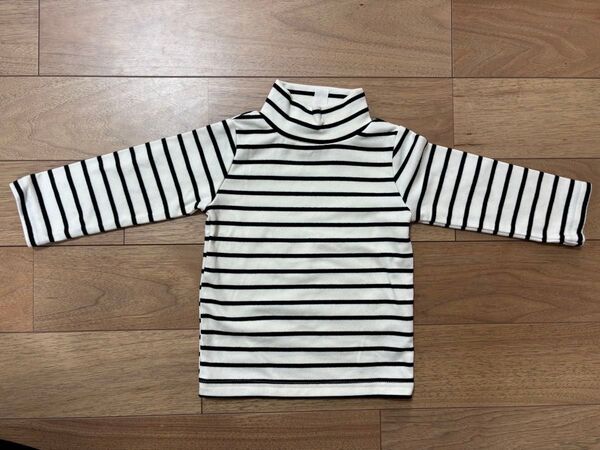 【タグなし試着のみ】西松屋 ハイネックトップス 80サイズ
