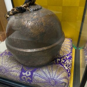 旧家蔵出し 東照宮 三つ葉葵大鈴 希少