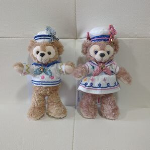 TDS 20周年 ダッフィー&シェリーメイ ぬいぐるみバッジ