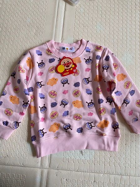 ロンT Tシャツ 長袖Tシャツ アンパンマ100cm