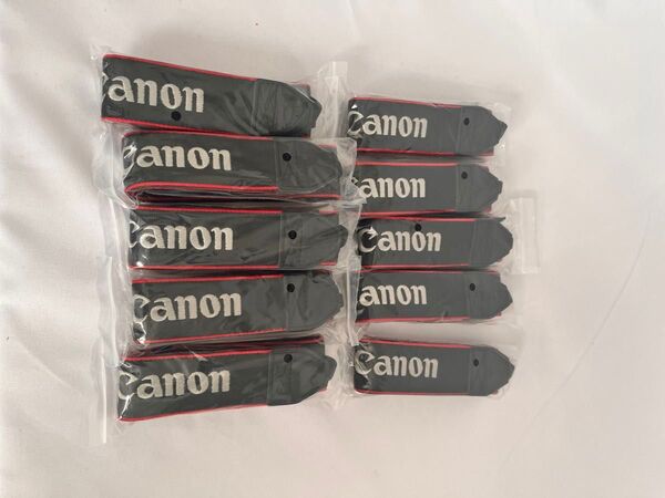 新品/未使用★Canon カメラストラップ 10本セット