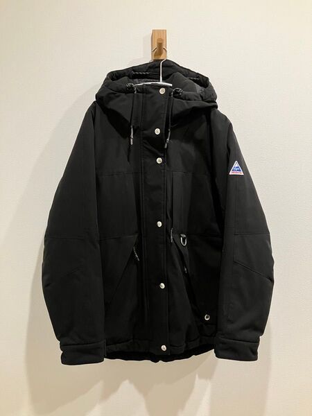 Spick & Span Cape HEIGHTS別注 ダウン フリース 黒 ボアジャケット